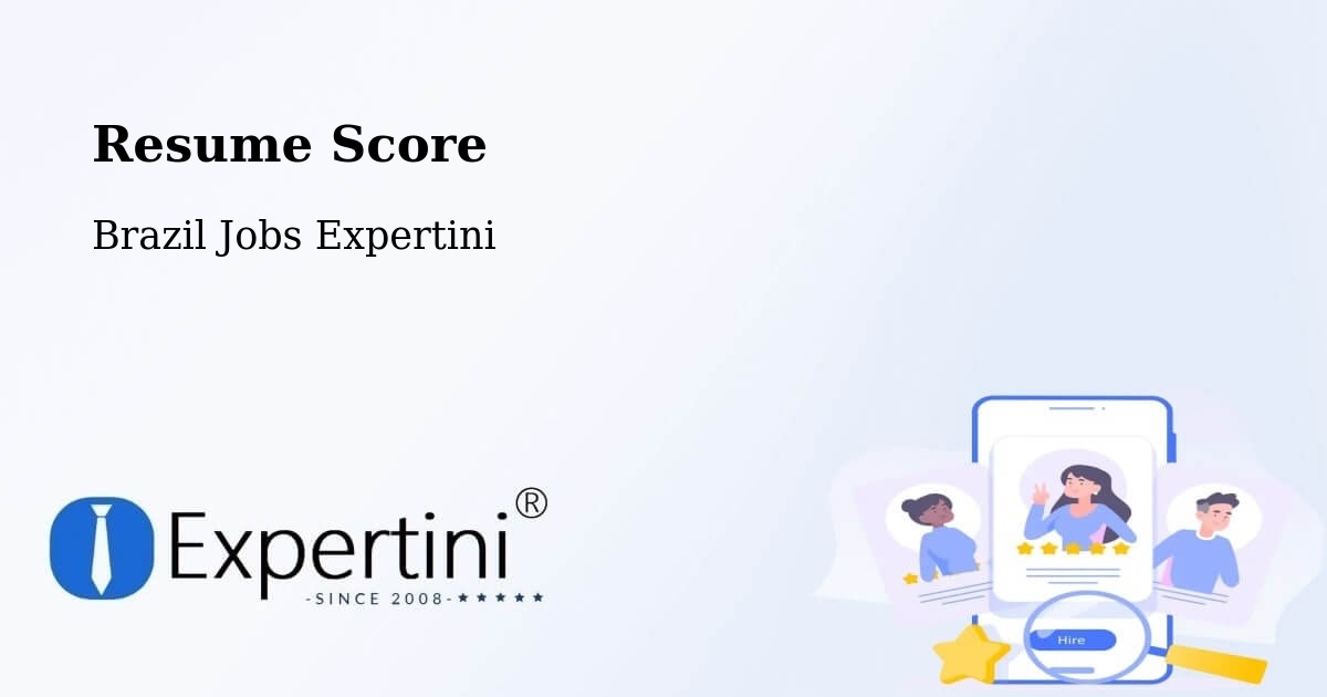 Resume Score & Job Description Match Tool – Guareí - Brazil Jobs Expertini